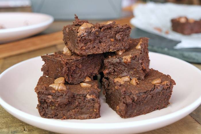 Süßkartoffel Brownies mit nur 5 Zutaten | Ganz ohne Mehl