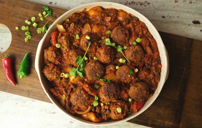 Chilli Con Carne mit Fleischbällchen