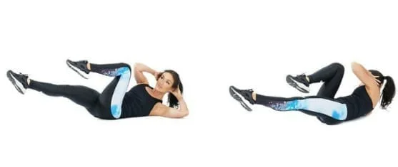 Übung #3: Bicycle Crunches