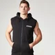 Myprotein Herren ärmelloser Hoodie - Schwarz