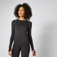 Inspire Seamless Long-Sleeve Top - Schwarz