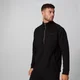 City ½ Zip Pullover - Schwarz