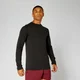 Aero Knit Langarm T-Shirt - grauschwarz