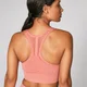 Acid Wash Sports Bra - Kupferrosé