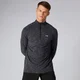 MP Men's Performance ¼ Zip Top - Dunkelgrau