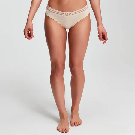 MP Damen Seamless Tanga - Beige