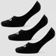 Women's Invisible Socks - Schwarz