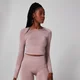 Shape Seamless Crop Top - Fawn