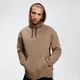 Kapuzenpullover mit Banddetail für Ruhetage – Kamelbraun