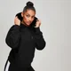 Oversized Hoodie - Schwarz