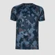 MP Trainings Herren Camo T-Shirt - Washed Blue