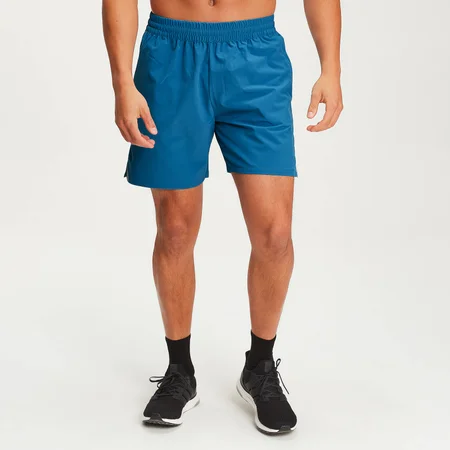Gewebte Training Shorts - Pilot Blue