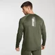 MP Herren Printed Training Long Sleeved Top - Army Green