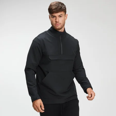 Herren Essential Cagoule - Schwarz