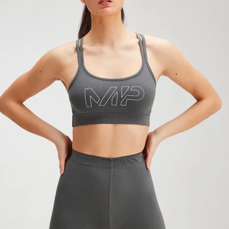 MP Damen Originals Sport-BH – Carbon