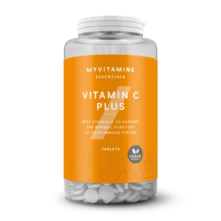 Tabletten mit Vitamin C, Bioflavonoiden und Hagebutte