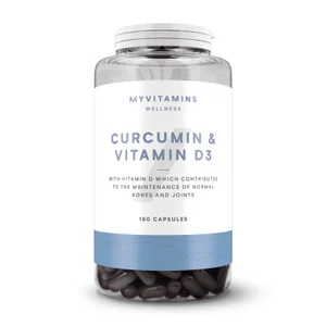 Curcumin & Vitamin D3 - Amount 60capsules