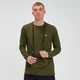 MP Performance Long Sleeve T-Shirt - Militärgrün/Schwarz