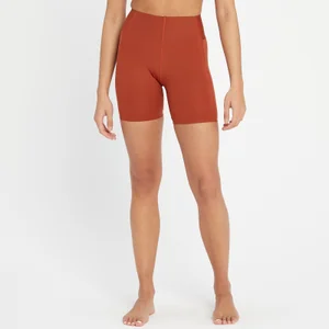 MP Damen Gelassenheit Repreve® Radlerhose — Burn Red - Size XXS