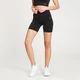 MP Damen Shape Nahtlose Radlerhose — Schwarz