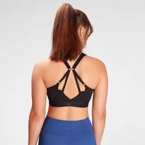 MP Damen Power Ultra Sport-BH — Schwarz - Size XXS