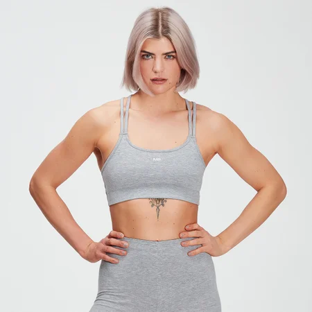 MP Jersey-BH für Damen - Grau meliert