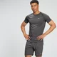 MP Herren Tempo Graphic Short Sleeve T-Shirt - Carbon