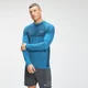 MP Herren Essential Seamless Langarmshirt — Hellblau meliert