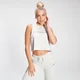 MP Women's Mini Mark Graphic Reach Vest - Light Grey Marl