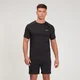 MP Herren Grafik Running Kurzarm-T-Shirt — Schwarz