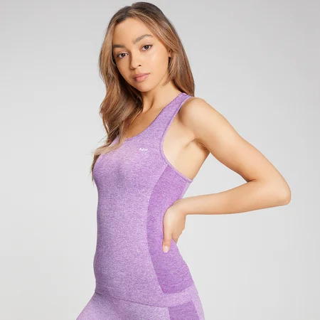 MP Damen Curve Tanktop — Tiefes Flieder