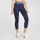 MP Curve 3/4-Leggings — Dunkles Galaxy Blau