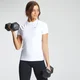 MP Damen Essentials Training Slim Fit T-Shirt — Weiß
