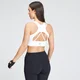 MP Damen Power Longline Sport-BH — Weiß