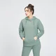 MP Damen Essentials Kapuzenpulli — Hellgrün