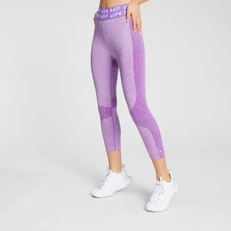MP Curve 3/4-Leggings — Tiefes Flieder