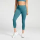 MP Damen 3/4 Power Leggings — Ozeanblau