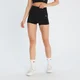 MP Damen Shape Nahtlose Booty Shorts — Schwarz