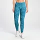 MP Damen wendbare Trainingsleggings — Ozeanblau