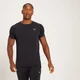 MP Men's Linear Mark Graphic Training Short Sleeve T-Shirt — Schwarz