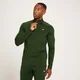 MP Men's Linear Mark Graphic Training 1/4 Zip — Dunkelgrün