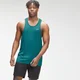 MP Herren Repeat Mark-Grafik Trainings-Tanktop mit Ringerrücken | Teal | MP