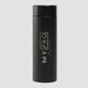 MYPRO Große Metall-Wasserflasche - Schwarz – Schwarz – 750 ml