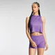 MP Damen Repeat MP Training Crop Vest — Deep Lilac