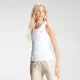 MP Essential geripptes Top für Damen — Weiß