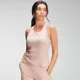 MP Damen Essential geripptes Top — Hellrosa