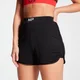 MP Damen Engage leichte Trikotshorts — Schwarz