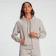 MP Women's Rest Day Zip Through Hoodie — Bone Grey