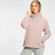 MP Damen Essential Fleece Overhead Kapuzenpulli — Hellrosa
