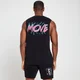 MP Herren Retro-Tanktop Move mit weitem Armausschnitt – Schwarz